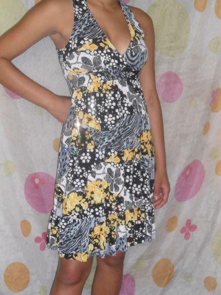 vestido brilho